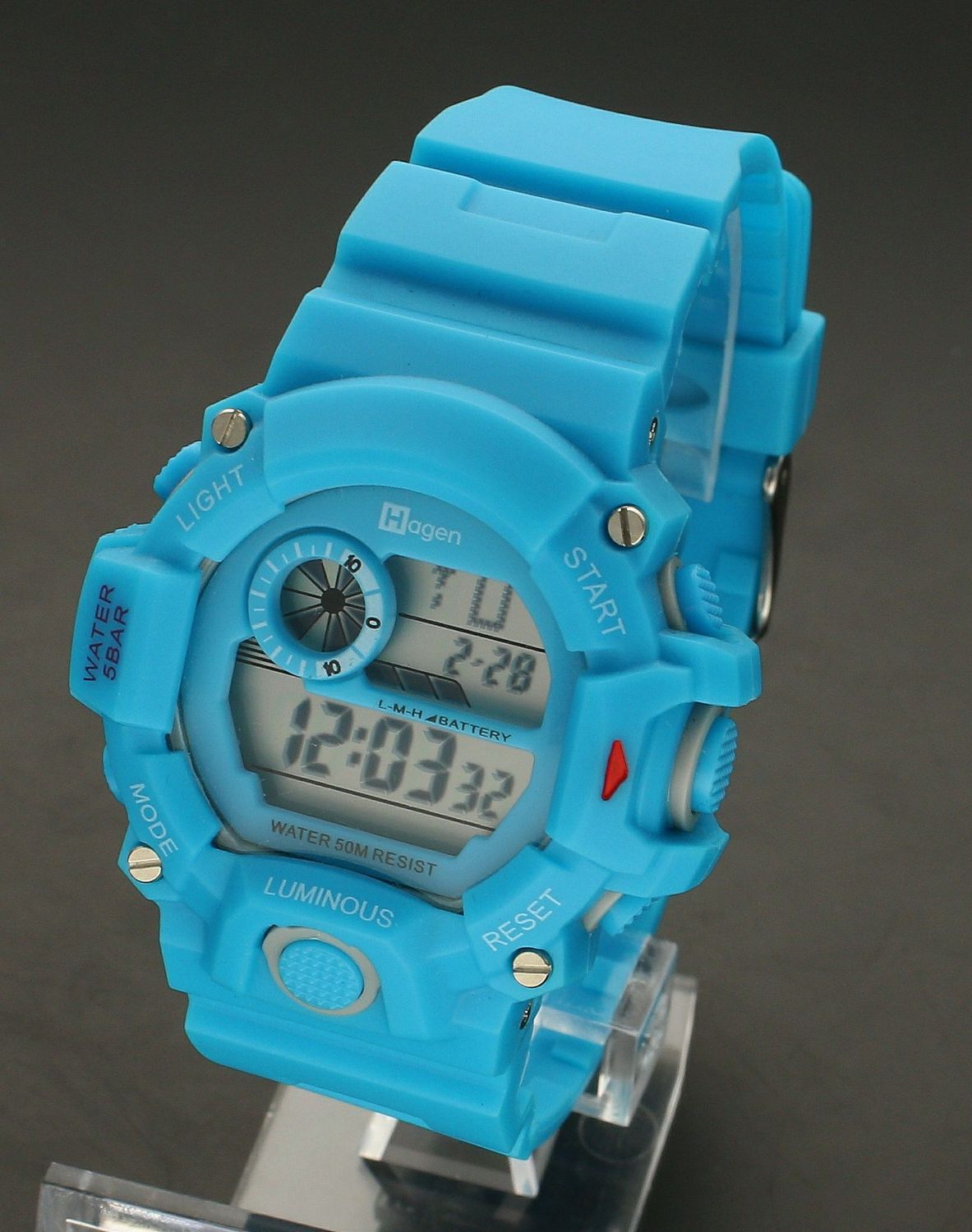 Zegarek dziecięcy Hagen Sport HA-9400 niebieski HA-9400 mini niebieski (5).jpg